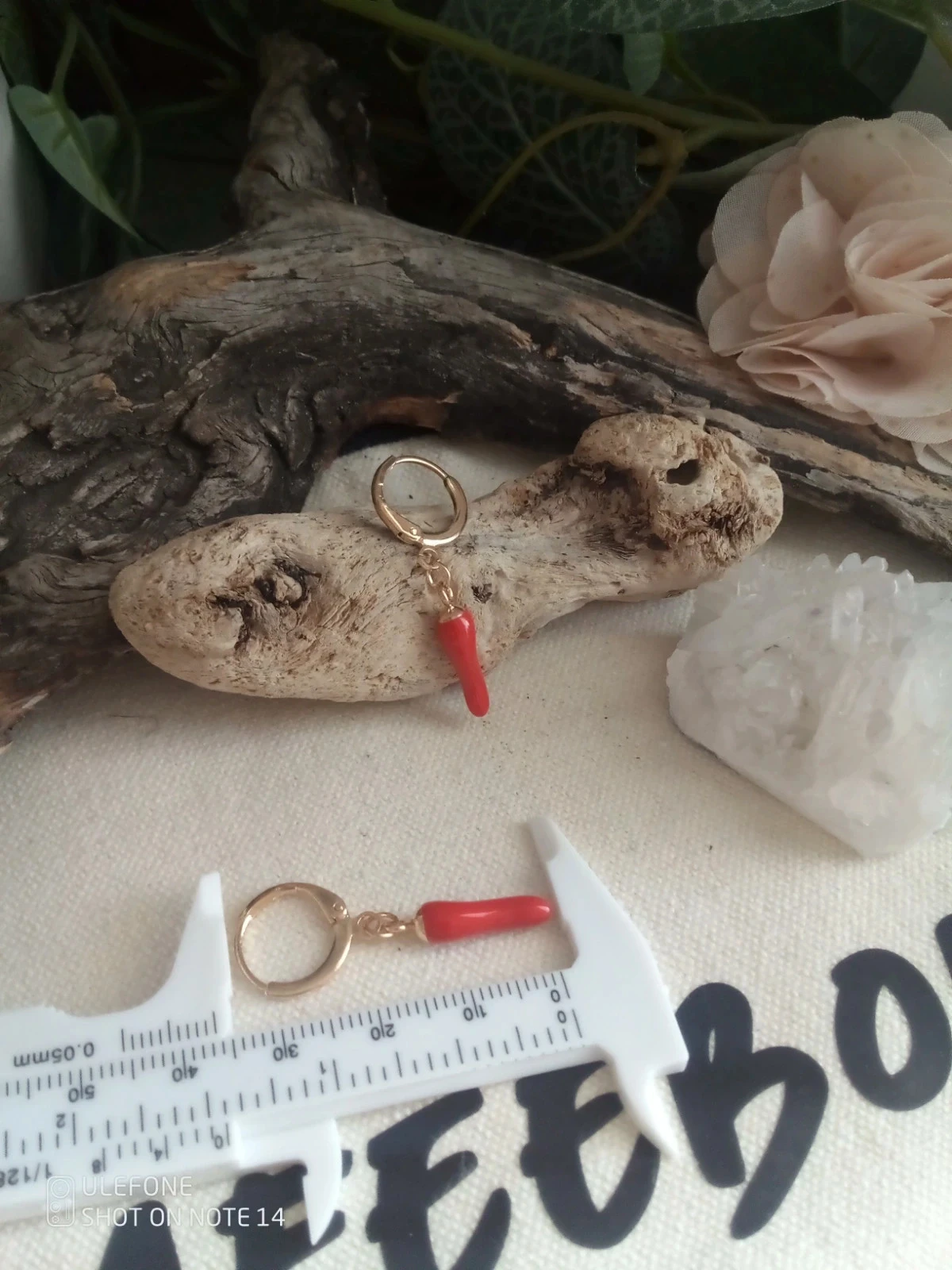 Boucles d'oreilles piments rouges – photo 2